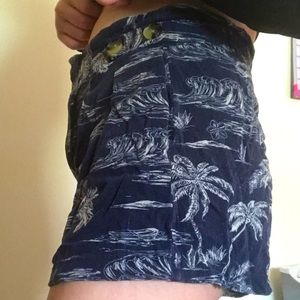 Dark blue shorts